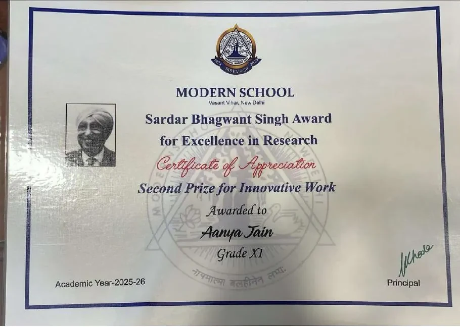 Sardar Bhagwant Singh Award